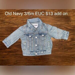 Old Navy Kids Light Blue Jean Jacket